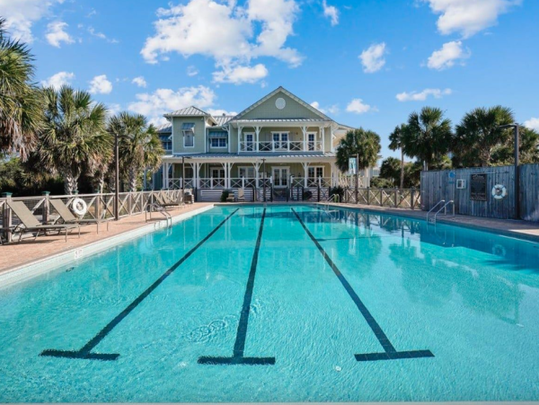 Elegant Beachfront Escape with Private Pool & Gulf Views in St. George Island Hot Tub Beach